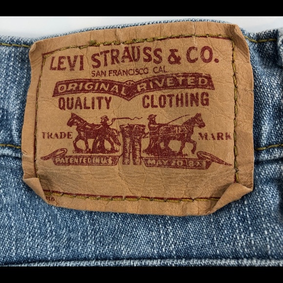 Levi’s 550 Size 8L Vintage Hight Waist Jeans - Picture 5 of 7